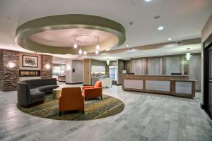 אזור ישיבה ב-Homewood Suites by Hilton Christiansburg