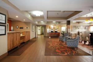 Ruang duduk di Hampton Inn St. Louis/Collinsville