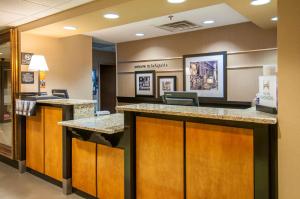 Vestíbul o recepció de Hampton Inn Lafayette Louisiana