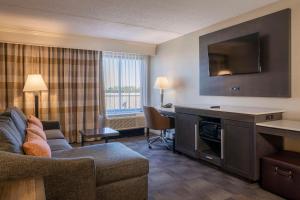 Un lugar para sentarse en Hampton Inn Carlstadt At The Meadowlands