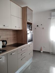 Kuchyň nebo kuchyňský kout v ubytování Apartment Anne