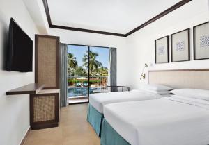 Katil atau katil-katil dalam bilik di Fairfield by Marriott Goa Anjuna