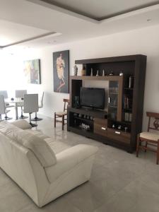 Apartamento Deluxe Santa Filomena休息區