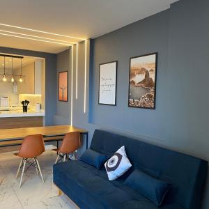 A seating area at Apartamento Vista.Rio