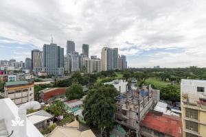 Vista general de Manila o vistes de la ciutat des de l'alberg