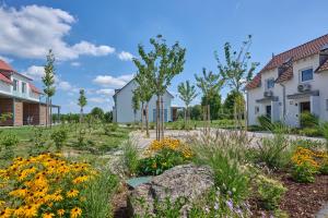 Garden sa labas ng Bachhof Resort Apartments