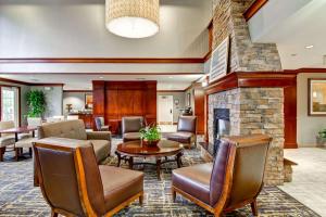 O zonă de relaxare la Homewood Suites by Hilton Stratford