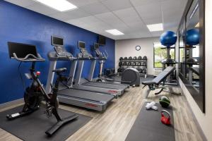 Posilňovňa alebo fitness centrum v ubytovaní Hampton Inn Naples-Central