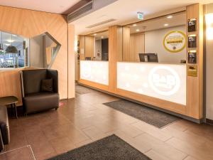 Кът за сядане в B&B Hotel Stuttgart-Vaihingen