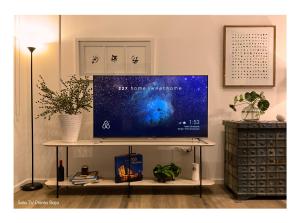 A television and/or entertainment centre at Sure Stay