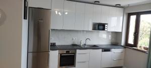 Кухня или мини-кухня в Apartament Choszczno
