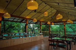 Restoran atau tempat makan lain di Antheia Resorts, Pawna Lake