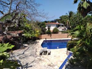 Bazen u objektu Casa inteira, sauna, piscina ozonizada, praia Enseada dos Corais, Cabo de Santo Agostinho, Pernambuco, Nordeste, Brasil ili u blizini