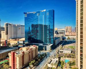 Vista general de Las Vegas o vistes de la ciutat des de l'apartament