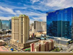 Vista general de Las Vegas o vistes de la ciutat des de l'apartament