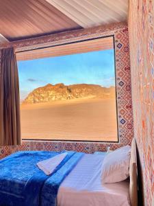 Ліжко або ліжка в номері WADi RUM ALi CAMP