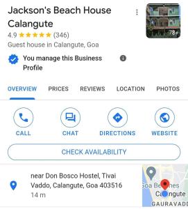 Фотография из галереи Jackson's Beach House Calangute в Калангуте