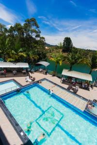 Bassenget på eller i nærheten av Hotel Verony Guatape