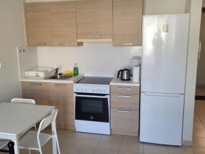 A kitchen or kitchenette at City center luxury studio