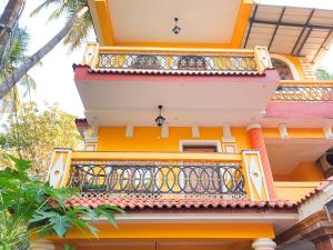 Veronica By The Beach Calangute tesisinde bir balkon veya teras