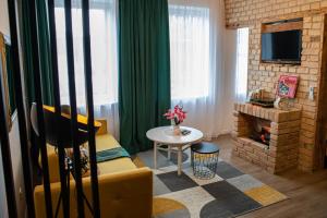 TV i/ili zabavni centar u objektu Czocha Studio Apartment