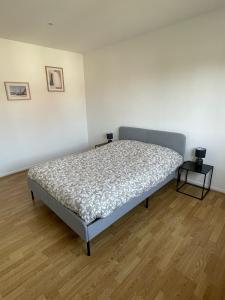 Voodi või voodid majutusasutuse Appartement de 115m2 à 10 min de Strasbourg & 25 min d'Europa Park ! toas