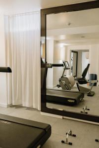 Gimnasio o equipo deportivo en The Pure, Frankfurt, a Member of Design Hotels