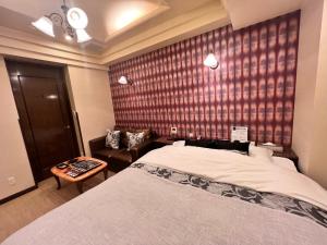 Posteľ alebo postele v izbe v ubytovaní Hotel Crystal Gate Nagoya - Adult Only