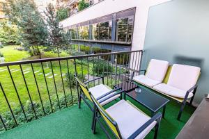 Un jardín fuera de Zoe apartman