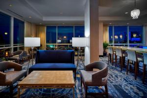 พื้นที่นั่งเล่นของ Residence Inn by Marriott Ocean City