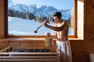 Gæster der bor på Moseralm Dolomiti Spa Resort