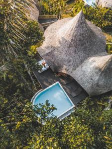 The swimming pool at or close to Jungleight Bali