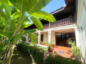 Luang Prabang Residence & Travel के बाहर एक बगीचा