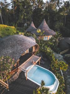 The swimming pool at or close to Jungleight Bali