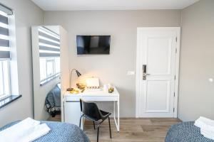 Ліжко або ліжка в номері Guesthouse Keflavik by Reykjavik Keflavik Airport