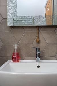 A bathroom at The Tullet, boutique hideaway in Somerset