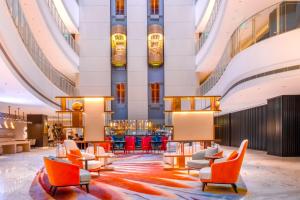 Ruang duduk di Hilton Kinshasa