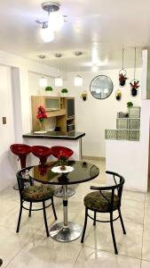 Dapur atau dapur kecil di Cusco Magico 9 - Loft Santa Ursula