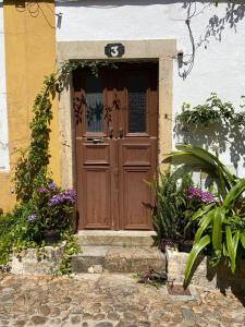 A garden outside Albergue do Infante