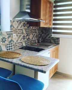 Kitchen o kitchenette sa Μούσες