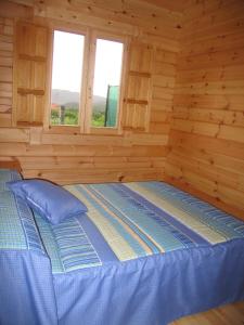 Cama ou camas em um quarto em Bungalows Sol e Mar