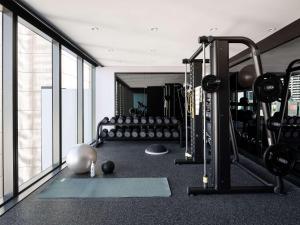 The fitness centre and/or fitness facilities at Novotel Perth Murray Street