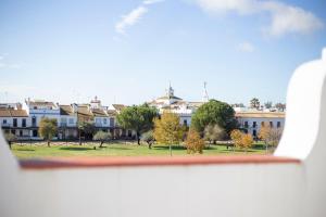 El edificio en el que está la casa de huéspedes