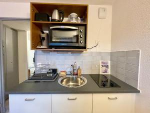 A cozinha ou cozinha compacta de Appartement duplex T2 2 à 5 pers