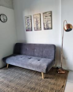 A seating area at Apartamento tipo Loft Zona 4 Ciudad Capital, Guatemala