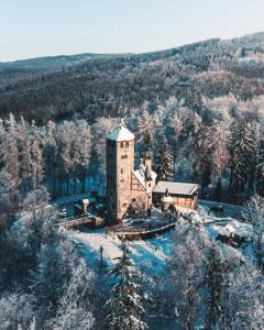 Wellness Hotel Liberecká Výšina durante el invierno