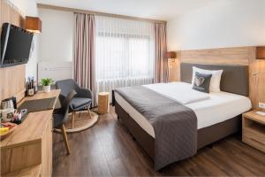 Lova arba lovos apgyvendinimo įstaigoje Neo Hotel Linde Esslingen