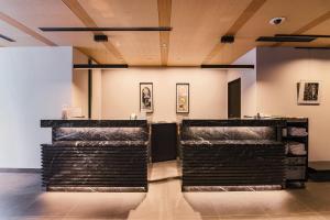 A seating area at KABIN Taka