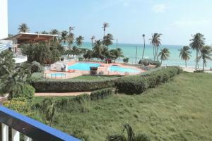 The swimming pool at or close to Gosier Beach Guadeloupe Séjour