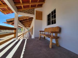 Balkon ili terasa u objektu Meson del Bosque